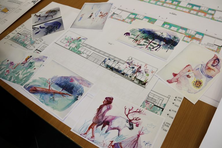 Noskaidroti 10 LMA studenti, kuri radīs monumentālus glezniecības darbus uz Rīgas izglītības iestāžu fasādēm