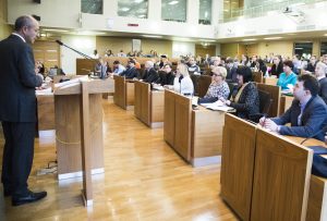 Vairāk nekā 80 namīpašnieku piedalījās seminārā par Rīgas pašvaldības līdzfinansējuma saņemšanu kultūras pieminekļu saglabāšanai