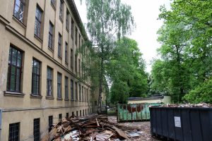 Rīgas Franču liceja vēsturiskās ēkas renovācija Krišjāņa Valdemāra iela 48, Rīgā