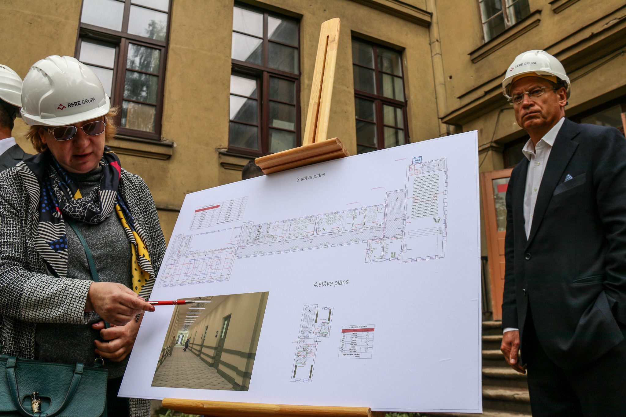 Rīgas Franču liceja vēsturiskās ēkas renovācija Krišjāņa Valdemāra iela 48, Rīgā
