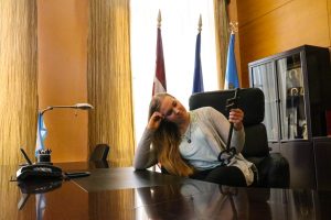 Rīgas domes Īpašuma departamenta speciālistus ēnoja 33 jaunieši no dažādām Latvijas skolām