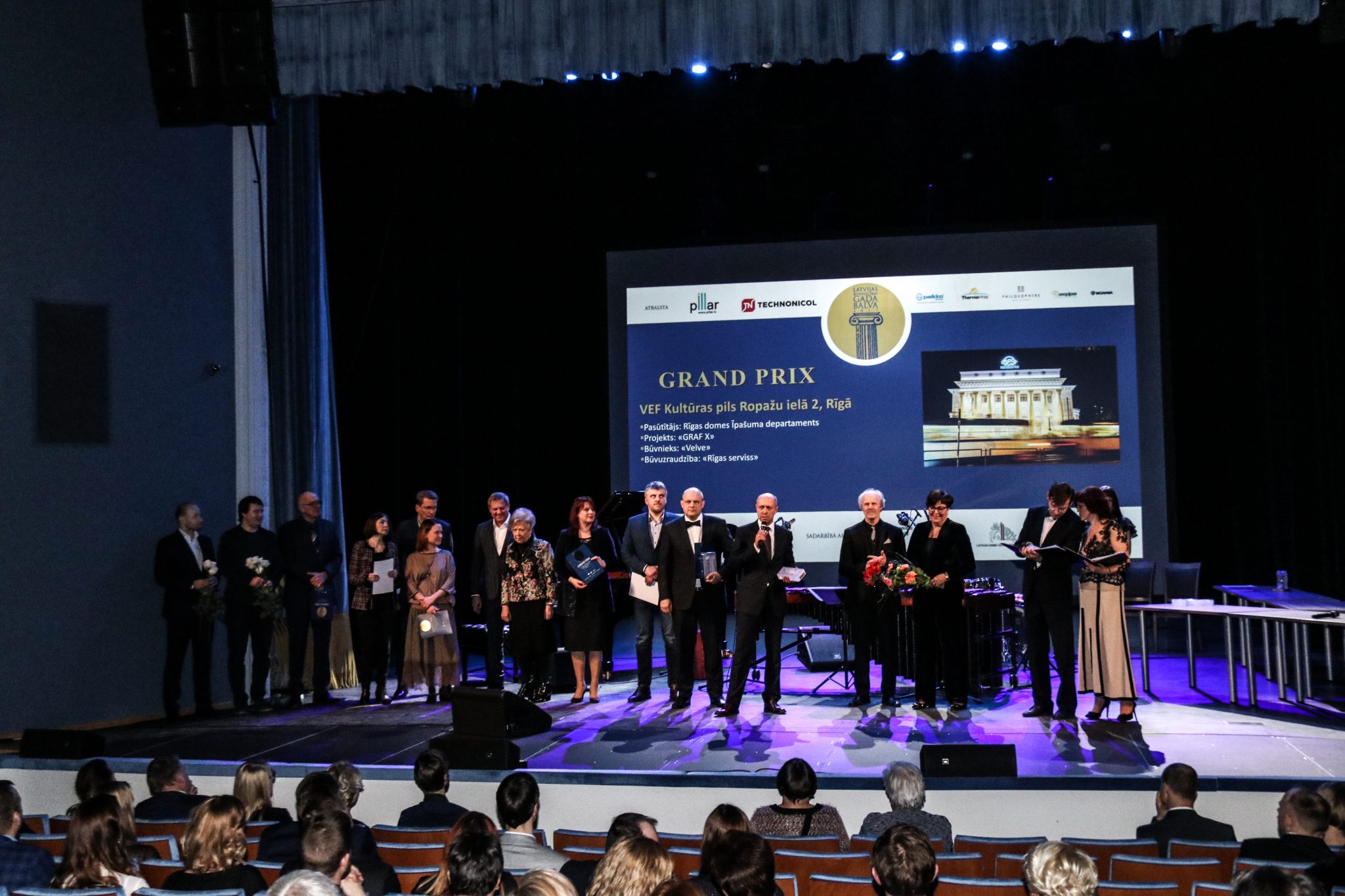 Konkursa “Latvijas Būvniecības Gada balva 2017” GRAND PRIX iegūst rekonstruētā VEF Kultūras pils un atjaunotā viesnīcas “Grand Hotel Kempinski Riga” ēka