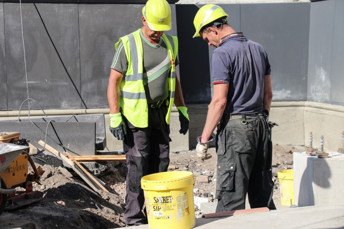 Paveikti 80% no kultūras pils “VEF” rekonstrukcijas darbiem