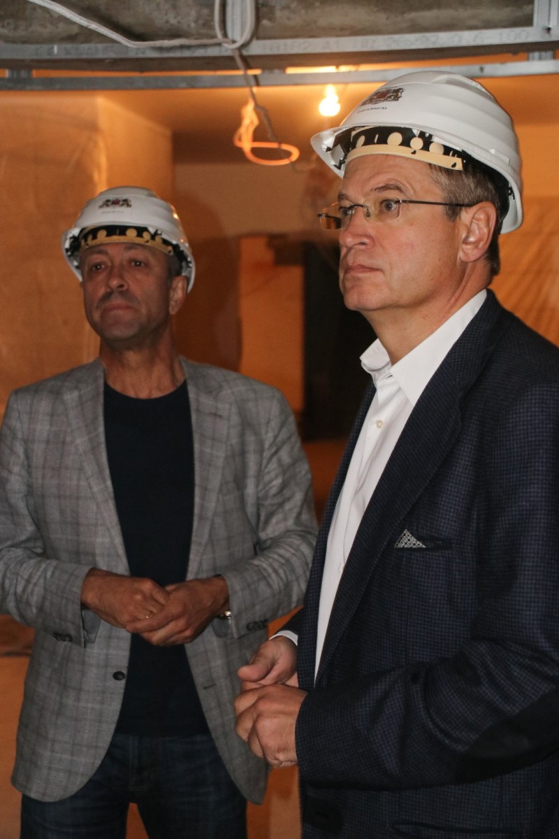 Paveikti 80% no kultūras pils “VEF” rekonstrukcijas darbiem