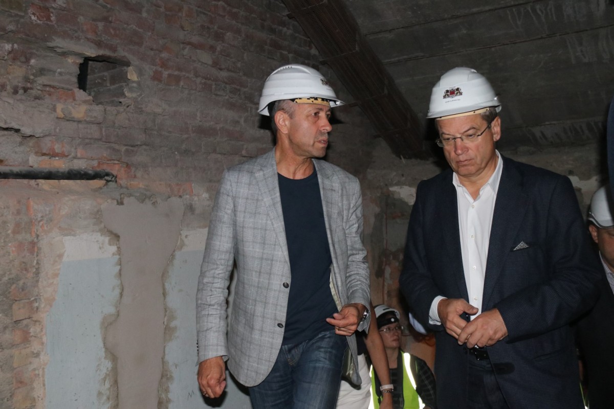 Paveikti 80% no kultūras pils “VEF” rekonstrukcijas darbiem