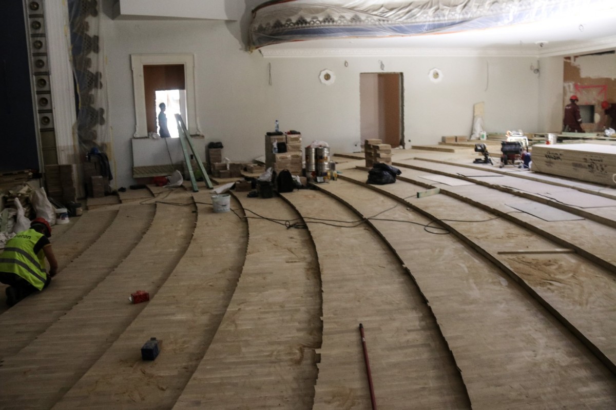 Paveikti 80% no kultūras pils “VEF” rekonstrukcijas darbiem