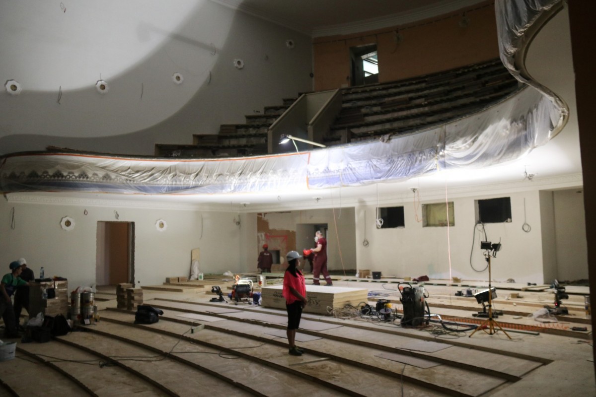 Paveikti 80% no kultūras pils “VEF” rekonstrukcijas darbiem