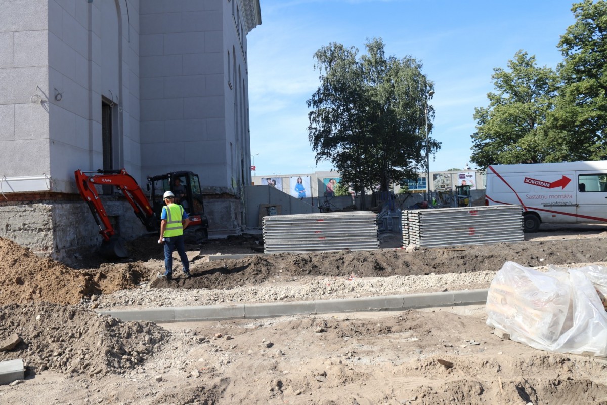 Paveikti 80% no kultūras pils “VEF” rekonstrukcijas darbiem