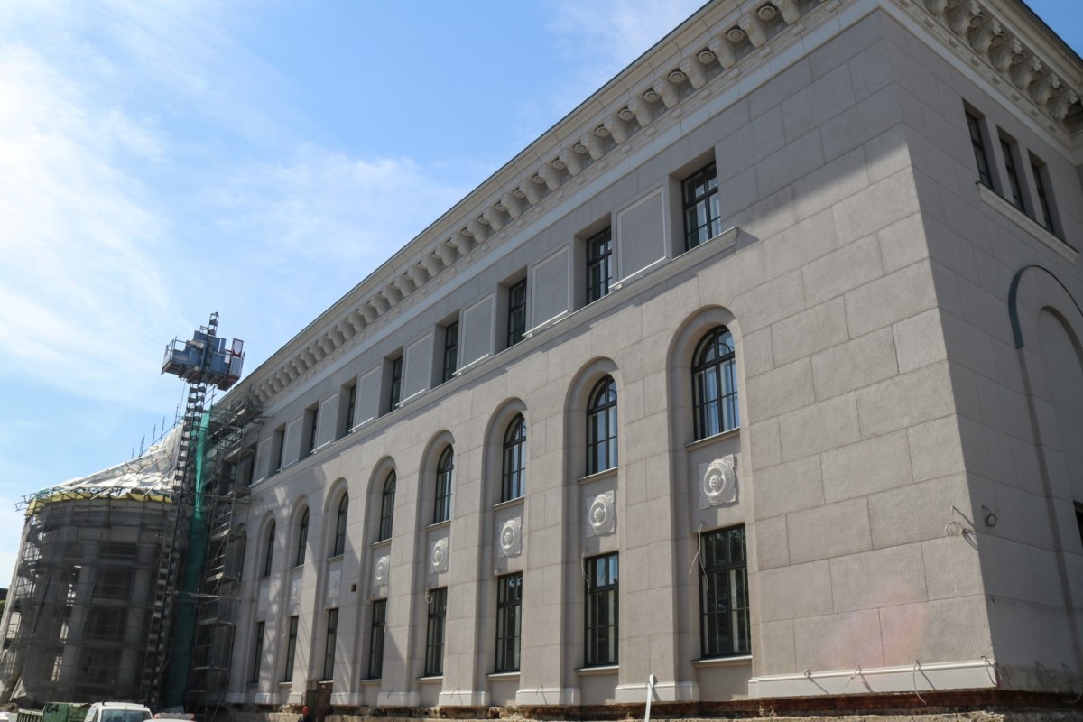 Paveikti 80% no kultūras pils “VEF” rekonstrukcijas darbiem