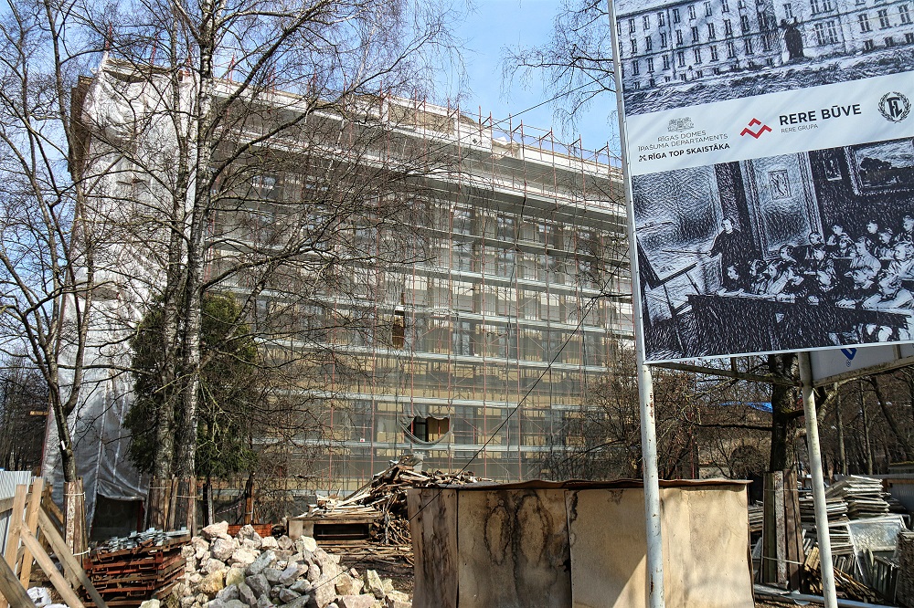 1. septembrī Rīgas Franču licejs atgriezīsies vēsturiskajā ēkā