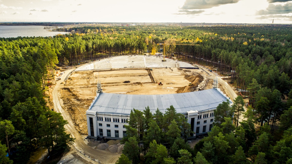 Dziesmu un Deju svētku Rīgas domes rīcības komiteja iepazīsies ar Mežaparka Lielās estrādes pārbūves darbiem