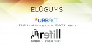 Ielūgums uz ERAF finansētās programmas URBACT II projekta noslēguma pasākumu