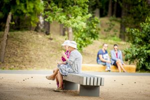 Iespēju aplūkot atjaunoto Mežaparka Lielo estrādi izmanto liels skaits rīdzinieku un pilsētas viesu