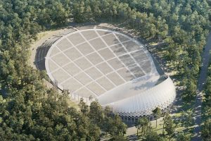 Mežaparka Lielās estrādes otrās kārtas pirmā posma būvdarbu iepirkumā saņemti divi piedāvājumi