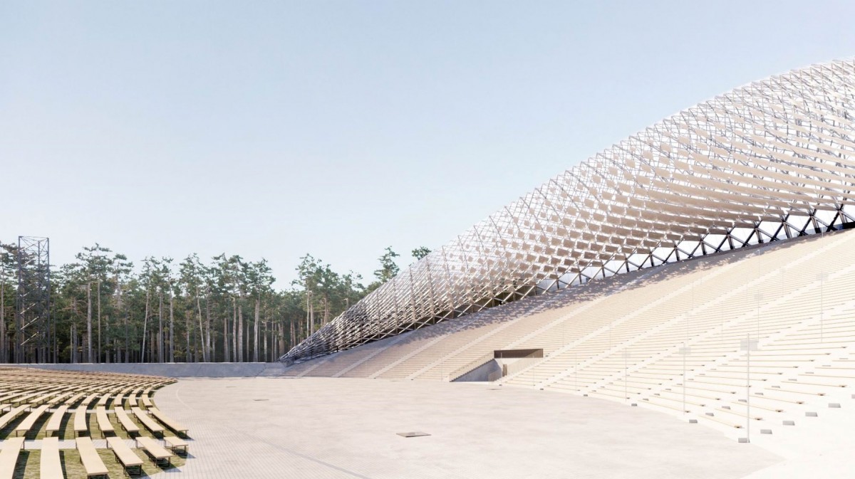 Mežaparka Lielās estrādes otrās kārtas pirmā posma būvdarbu iepirkumā saņemti divi piedāvājumi