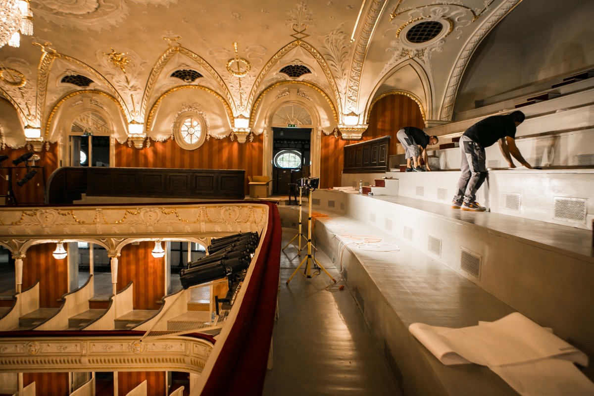 Ziņa - №2 Latvijas Nacionālajā teātrī uzstādīti 803 jauni skatītāju krēsli