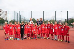 Sporta un aktīvās atpūtas laukums apkaimē pie Mežciema pamatskolas un Rīgas 89.vidusskolas, Hipokrāta ielā 27/29