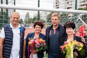 Sporta un aktīvās atpūtas laukums apkaimē pie Mežciema pamatskolas un Rīgas 89.vidusskolas, Hipokrāta ielā 27/29