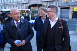 Līdz Dailes teātra 100. gadadienai – 2020.gada novembrim - atjaunos un labiekārtos apkārtesošā skvēra teritoriju