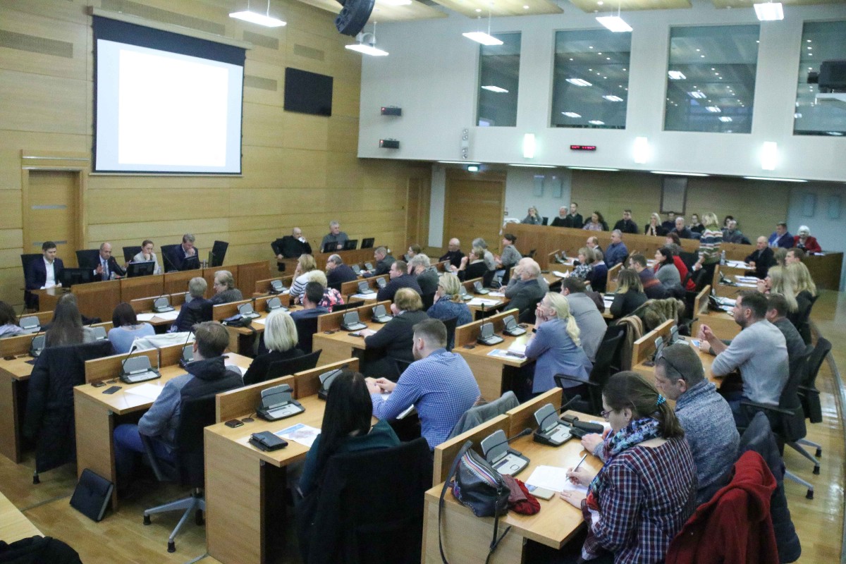 Informatīvais seminārs par Rīgas pašvaldības līdzfinansējumu kultūrvēsturiskā būvmantojuma saglabāšanai 2019. gadā pulcē vairāk nekā 130 interesentu