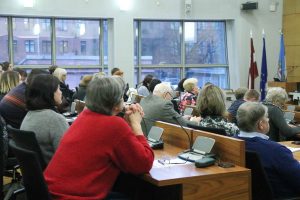 Informatīvais seminārs par Rīgas pašvaldības līdzfinansējumu kultūrvēsturiskā būvmantojuma saglabāšanai 2019. gadā pulcē vairāk nekā 130 interesentu