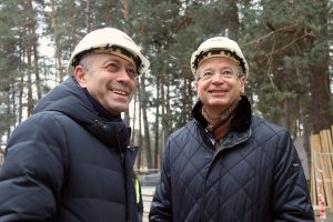 Mežaparka jaunās estrādes būvdarbi apsteidz plānoto darbu grafiku par aptuveni pusotru mēnesi