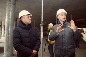 Mežaparka jaunās estrādes būvdarbi apsteidz plānoto darbu grafiku par aptuveni pusotru mēnesi