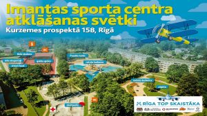 Ar vērienīgu svētku programmu, ekstrēmo sporta veidu paraugdemonstrējumiem un īpaši gardu pārsteigumu 3. jūlijā atklās Imantas sporta centru