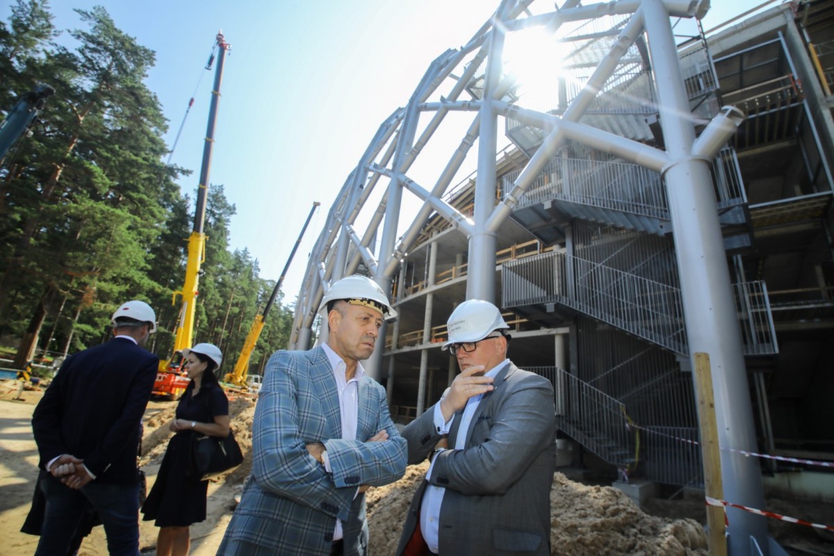 Mežaparka jaunās estrādes būvniecība norit pēc plānotā grafika