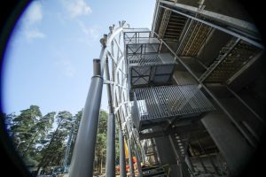 Mežaparka jaunās estrādes būvniecība norit pēc plānotā grafika