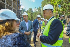 Mežaparka jaunās estrādes būvniecība norit pēc plānotā grafika