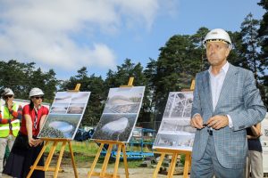 Mežaparka jaunās estrādes būvniecība norit pēc plānotā grafika