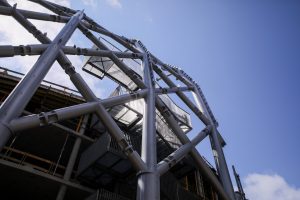 Mežaparka jaunās estrādes būvniecība norit pēc plānotā grafika