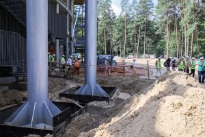 Mežaparka jaunās estrādes būvniecība norit pēc plānotā grafika