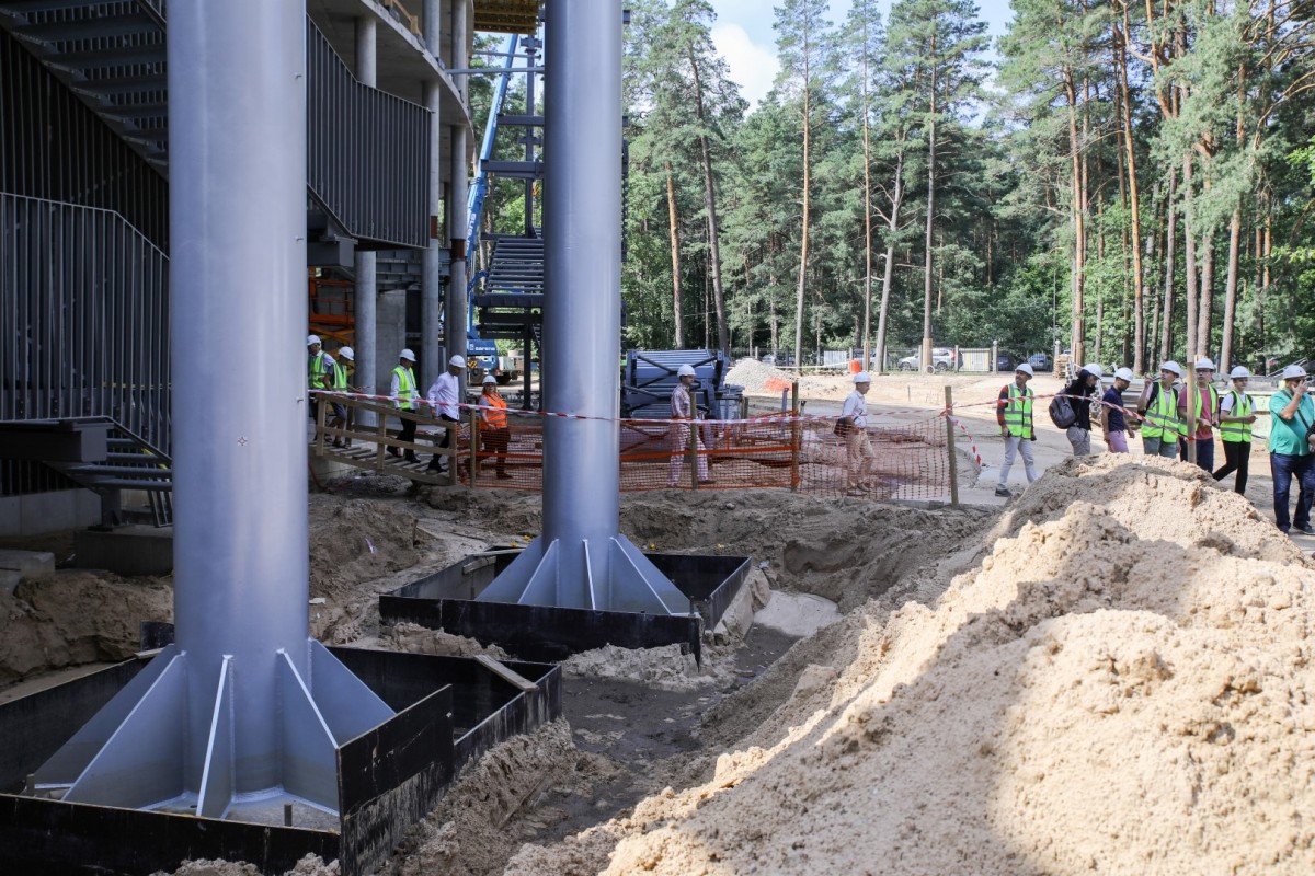 Mežaparka jaunās estrādes būvniecība norit pēc plānotā grafika
