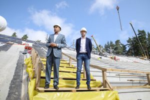 Mežaparka jaunās estrādes būvniecība norit pēc plānotā grafika