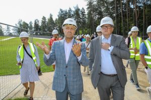 Mežaparka jaunās estrādes būvniecība norit pēc plānotā grafika