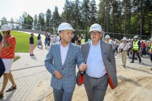 Mežaparka jaunās estrādes būvniecība norit pēc plānotā grafika