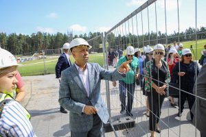 Mežaparka jaunās estrādes būvniecība norit pēc plānotā grafika