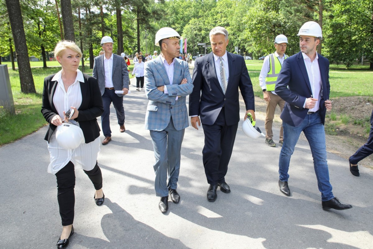 Mežaparka jaunās estrādes būvniecība norit pēc plānotā grafika