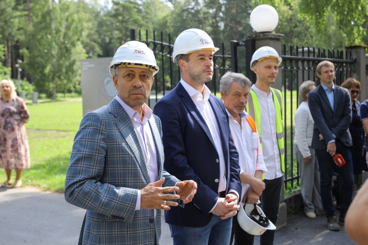 Mežaparka jaunās estrādes būvniecība norit pēc plānotā grafika