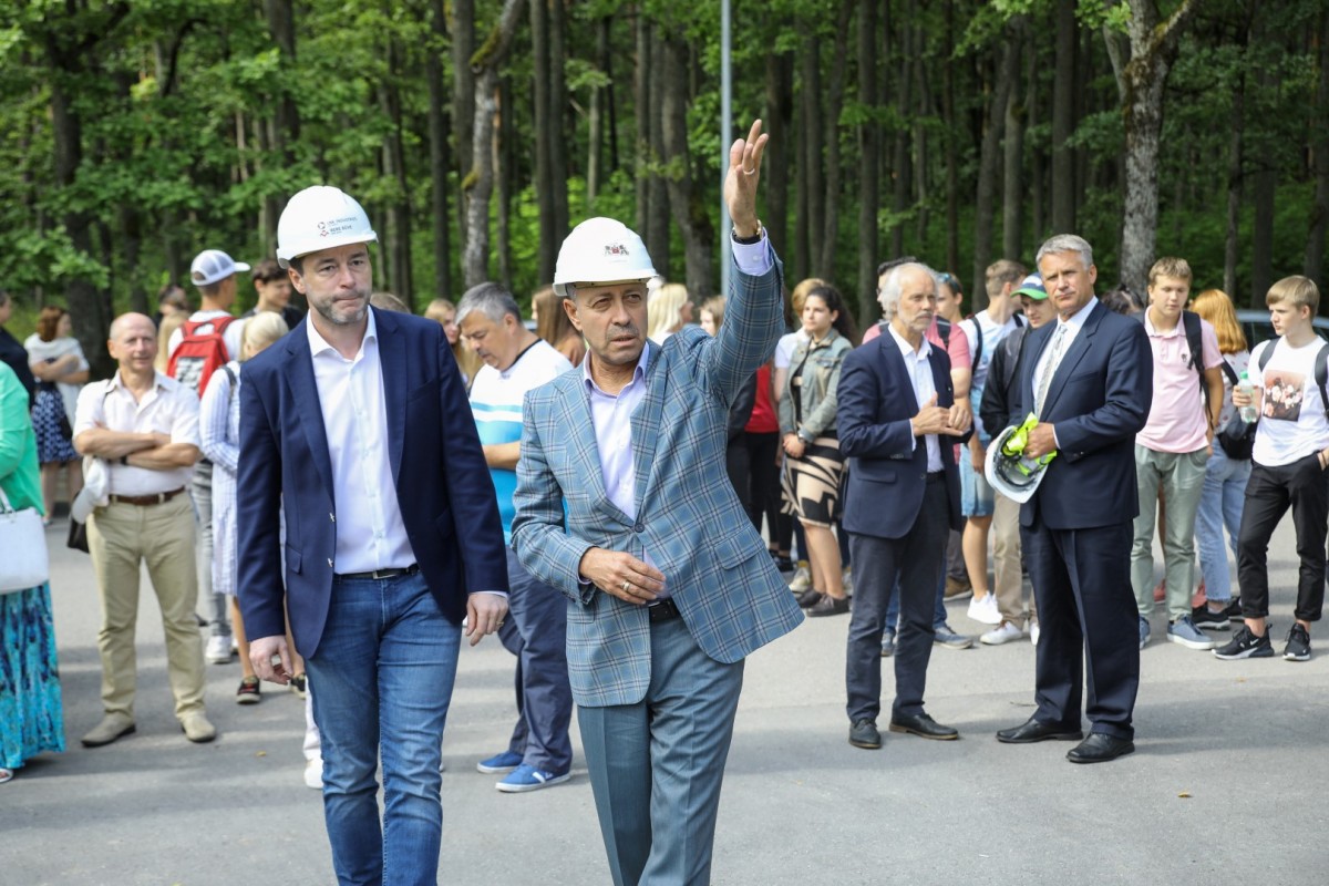 Mežaparka jaunās estrādes būvniecība norit pēc plānotā grafika