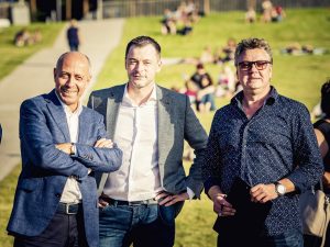 Pie Mežaparka topošās estrādes aizvadīts pirmais Lielais pikniks