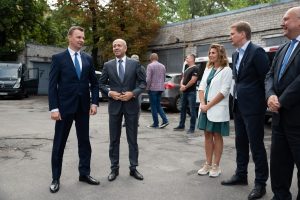 Arī nākamgad Valsts policijas Rīgas Ziemeļu iecirknī Allažu ielā turpinās renovācijas darbus