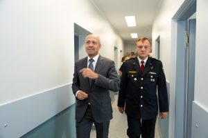 Arī nākamgad Valsts policijas Rīgas Ziemeļu iecirknī Allažu ielā turpinās renovācijas darbus