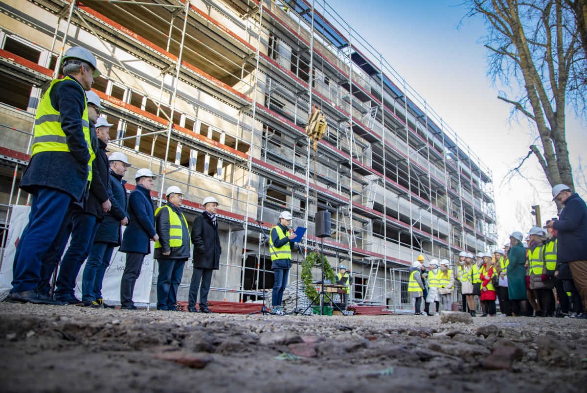 Rīgas Klasiskās ģimnāzijas jauno laboratoriju korpusu plānots uzbūvēt līdz 1. septembrim