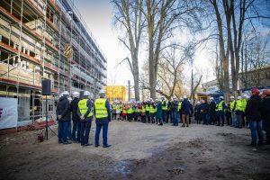 Rīgas Klasiskās ģimnāzijas jauno laboratoriju korpusu plānots uzbūvēt līdz 1. septembrim