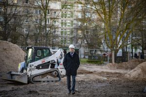 Rīgas Klasiskās ģimnāzijas jauno laboratoriju korpusu plānots uzbūvēt līdz 1. septembrim