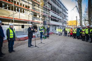 Rīgas Klasiskās ģimnāzijas jauno laboratoriju korpusu plānots uzbūvēt līdz 1. septembrim