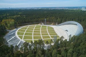 21.05.2020.-Mēnesi pirms līgumā noteiktā termiņa ekspluatācijā nodod Mežaparka Lielās estrādes būvniecības B posma pirmās kārtas darbus-7